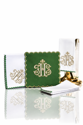 Bielizna kielichowa zielona