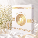 Pudełko pamiątkowe B6 KOMUNIA HOSTIA – elegancka oprawa wyjątkowego dnia