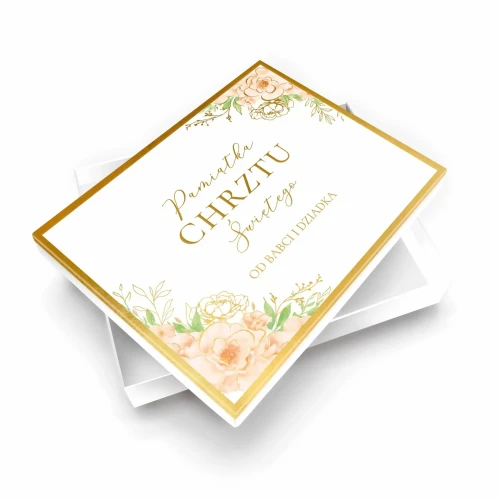 Pudełko prezentowe Chrzest Święty - 39 od Babci i dziadka-1