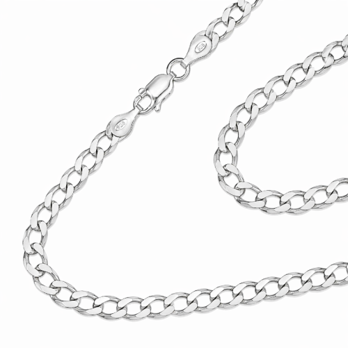 Łańcuszek ze srebra 1,2 Pd różne długości-1