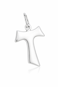 Krzyż TAU - ze srebra Duży K151