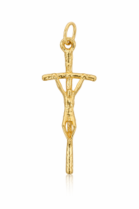 Krzyżyk papieski ze srebra pozłacanego K122/AU