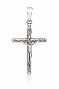 Krzyżyk ze srebra próba 925 