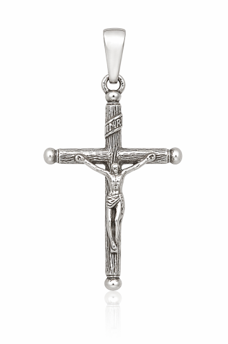 Krzyżyk ze srebra próba 925