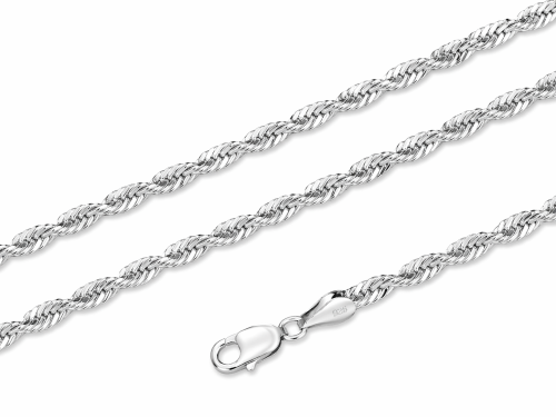 Łańcuszek srebrny - singapur 0,5 - różne długości-1