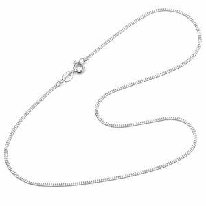 Łańcuszek tzw. pancerka diamentowana podwójna 2PD  0,5 