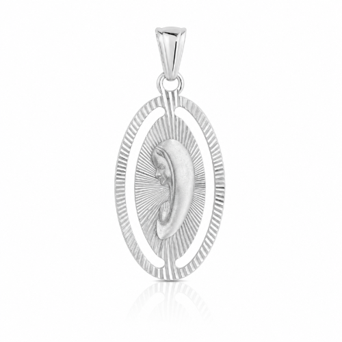 Medalik srebrny Matka Boża MD035
