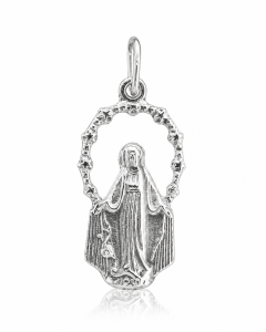 Medalik srebrny Matka Boża Niepokalana