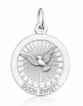 Medalik ze srebra z Duchem Świętym 