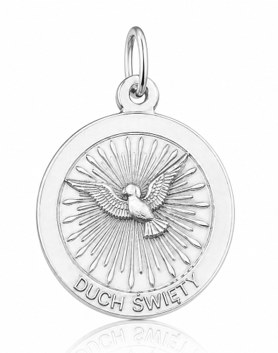 Medalik ze srebra z Duchem Świętym-1