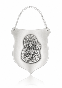 Ryngraf srebrny - Matka Boska Częstochowska