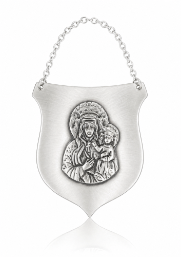 Ryngraf srebrny - Matka Boska Częstochowska