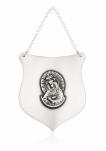 Ryngraf srebrny Matka Boża Ostrobramska