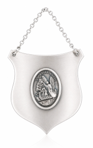 Ryngraf z wizerunkiem Anioła Stróża z dziećmi