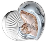 Obraz srebrny Madonna z dzieciątkiem W/81295