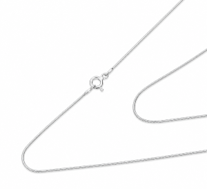 Łańcuszek linka okrągła 0,8-0,9 - różne długości; srebro 925