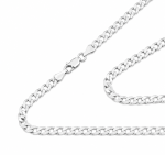 Łańcuszek srebrny 5,1 mm pancerka diamentowana 1,4 PD - różne długości