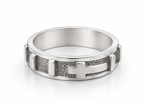 Różaniec - srebrna obrączka - obrotowy-1