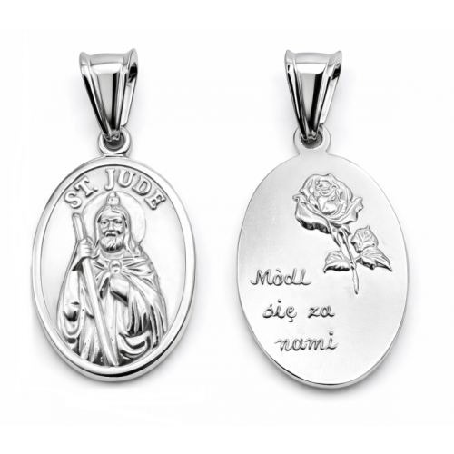 Medalik srebrny Ag 925 Święty  Juda Tadeusz