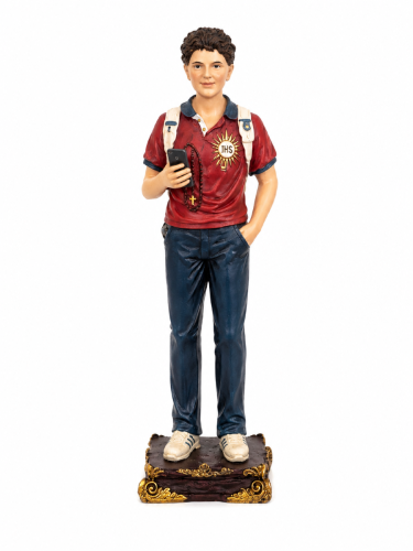 Figurka Świętego Carlo Acutisa – patrona internetu i młodego pokolenia – 20 cm-1