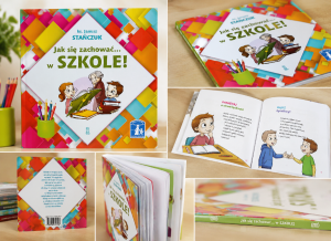 Jak się zachować… w szkole! Przeczytaj i pomaluj.