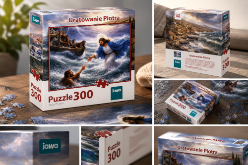 Puzzle 300 elementów „Uratowanie Piotra”