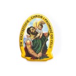 Plakietka samoprzylepna - Święty Krzysztof
