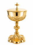Puszka liturgiczna złocona S-201