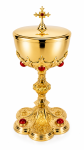 Puszka liturgiczna złocona S-200