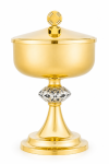 Puszka liturgiczna złocona PS004