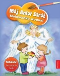 Malowanka wodna Mój Anioł Stróż - wersja fioletowa