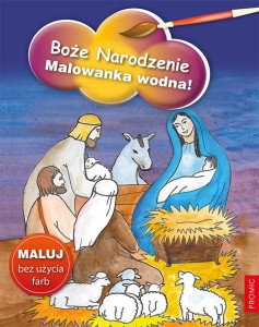Malowanka wodna Boże Narodzenie