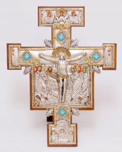 Krzyż zdobiony Santo Damiano - Franciszkański