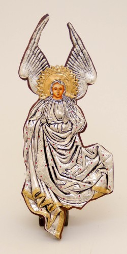 Anioł ikona malowana-1