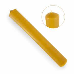 Gruba Gromnica z Wosku Pszczelego – 100% Naturalny Wosk | 72 h Palenia