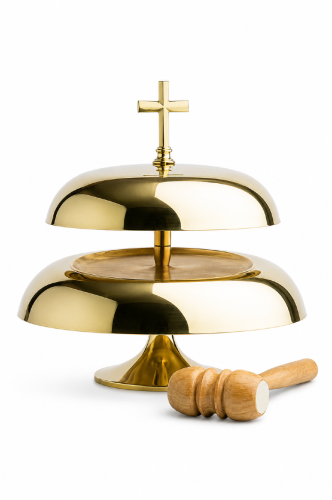 Gong dwutonowy błyszczący 146