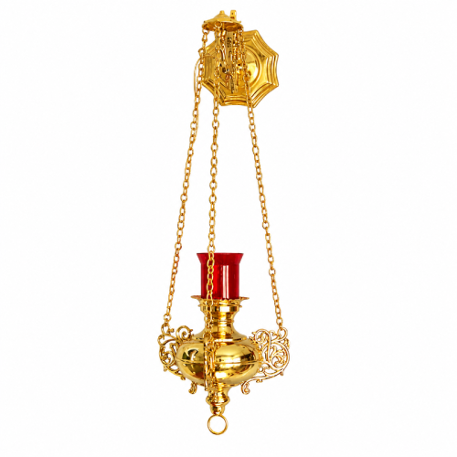Lampa wieczna mosiężna 0817