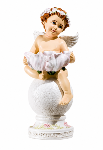 Misa na wodę święconą - anioł dzieciątko 953 - 40 cm 