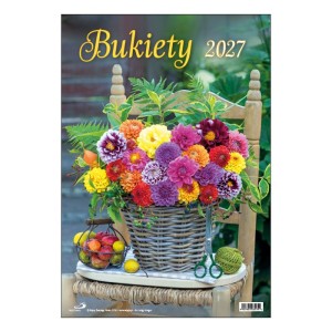 Kalendarz ścienny 2027 - Bukiety