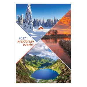 Kalendarz ścienny 2027 - Krajobrazy polskie