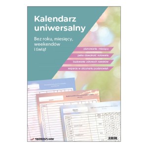 Kalendarz - Uniwersalny