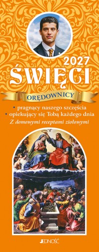 ŚWIĘCI ORĘDOWNICY. Kalendarz tygodniowy na rok 2027-1