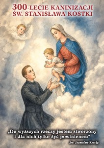 Plakat - Św. Stanisław Kostka – 300-lecie Kanonizacji - 49x33,5 cm