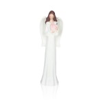 Aniołek z sercem – figurka dekoracyjna 10 cm