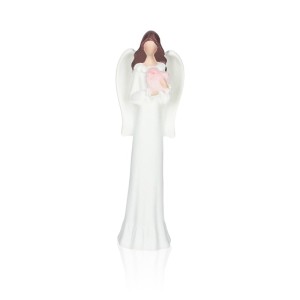 Aniołek z sercem – figurka dekoracyjna 10 cm