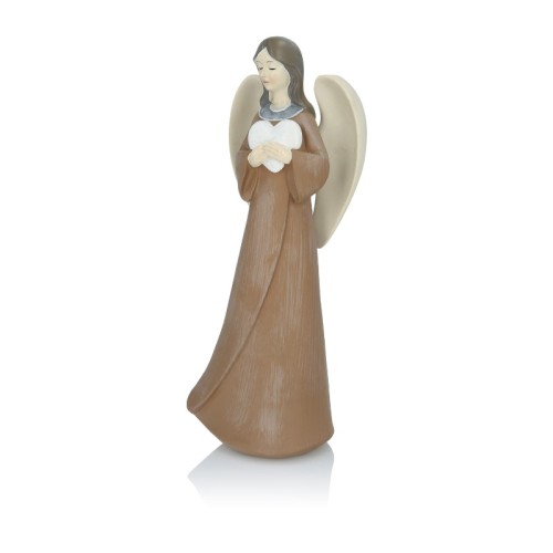 Figurka anioła z sercem – 23 cm-1