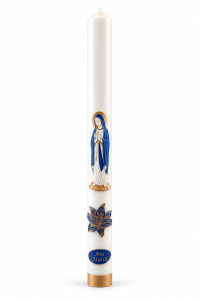 Roratka Maryjna 100/8 cm – świeca adwentowa