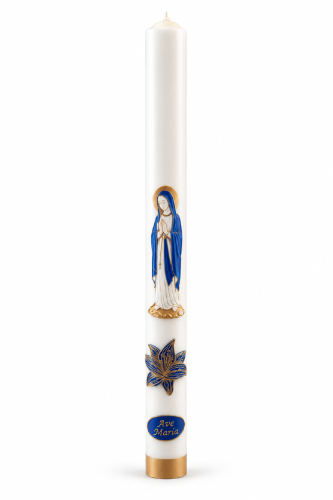 Roratka Maryjna 100/8 cm – świeca adwentowa