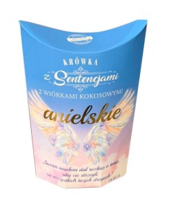 Krówki Anielskie z sentencjami - Kokosowe - 250 g
