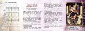 Folderek - Nowenna Pompejańska